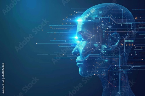 Abstract future technology