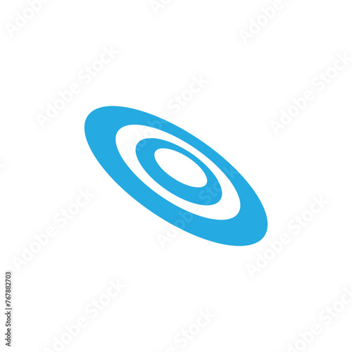 frisbee logo icon