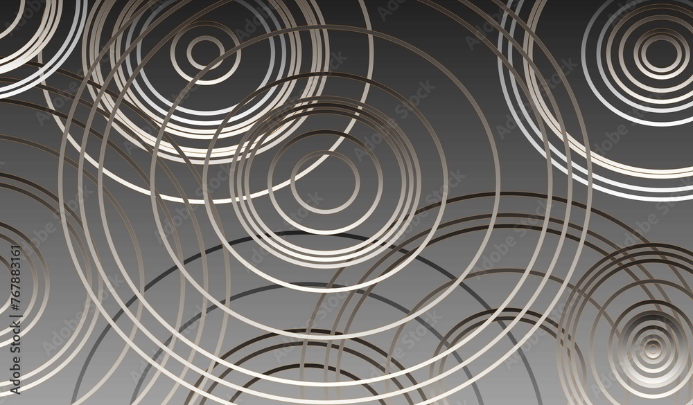 Obraz premium abstract pattern with circles