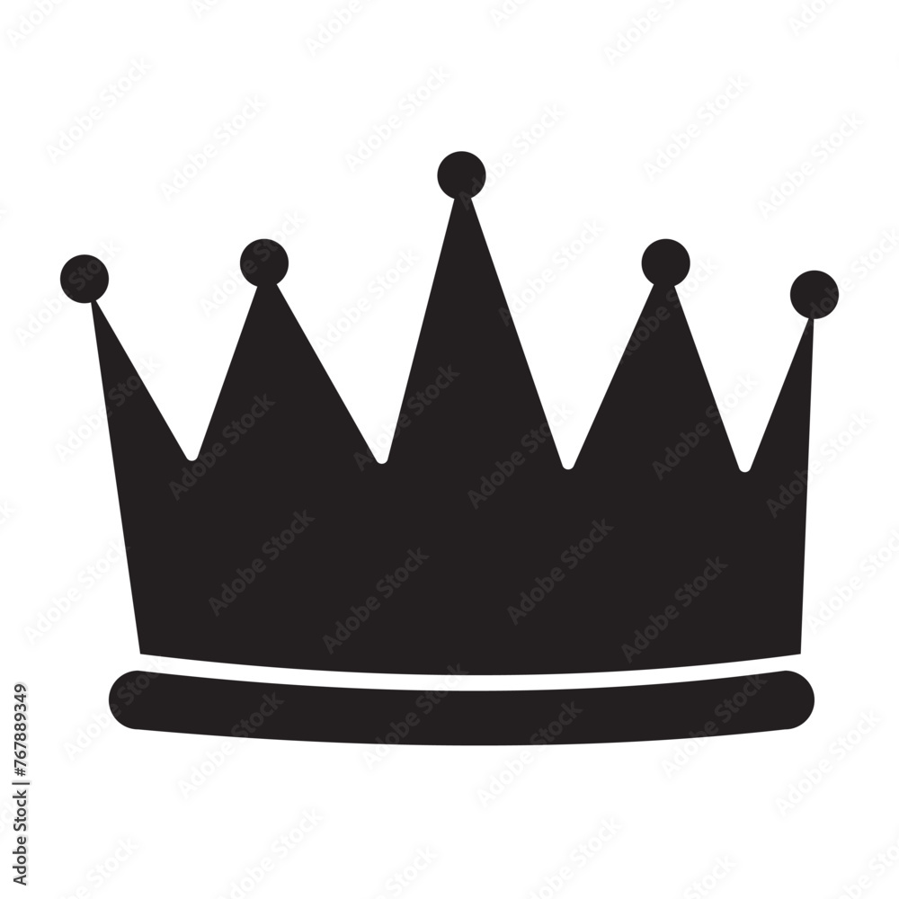 king crown vector. Crown king  icon. 