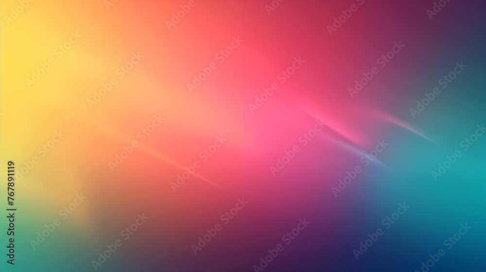 A smooth, colorful gradient with a blend of warm and cool hues creates a dynamic and modern background.