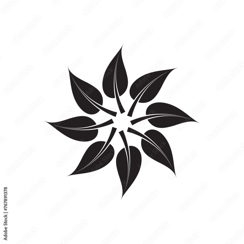 abstract flower design