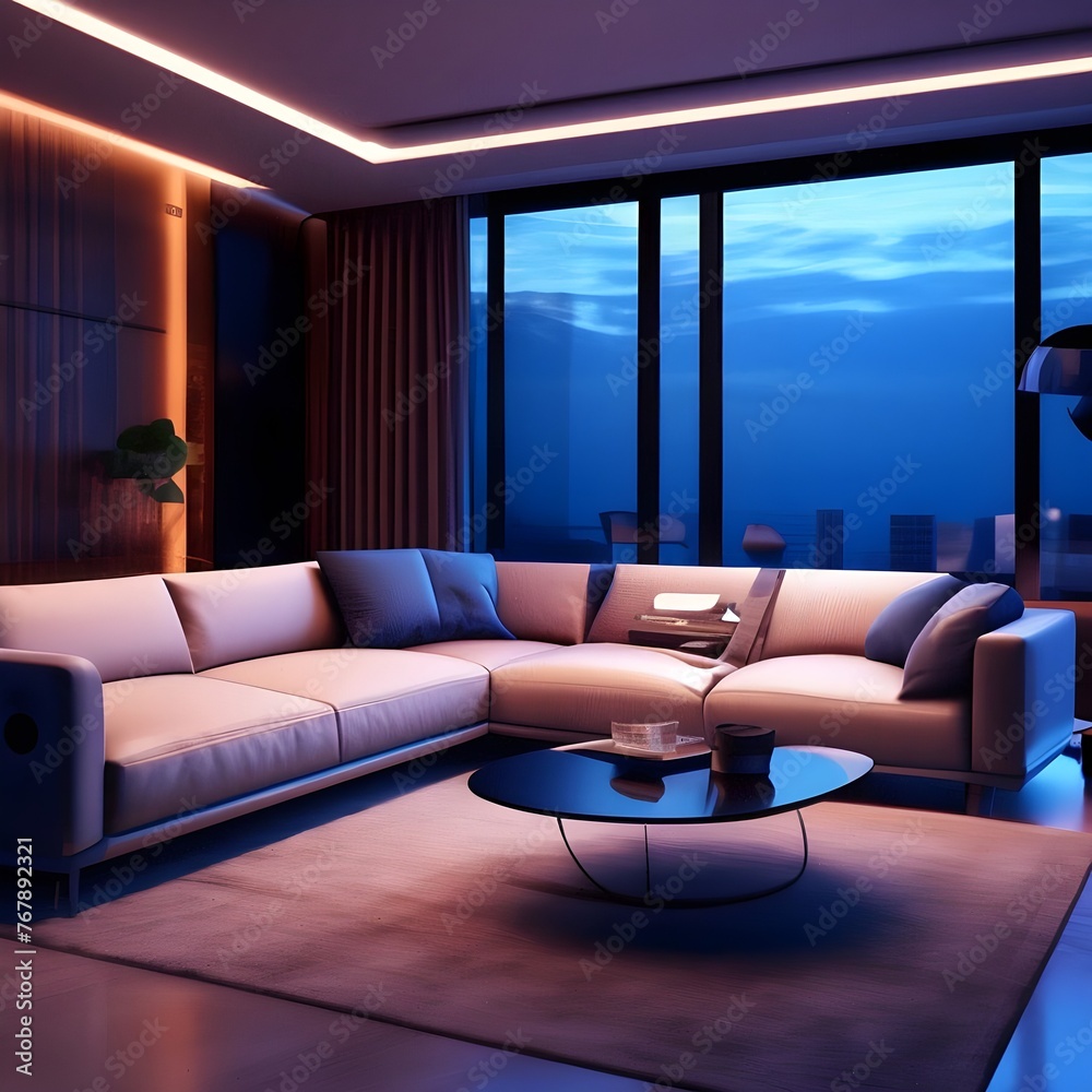Fototapeta premium modern living room