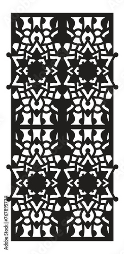 Laser Cut Wall Panel SVG design photo