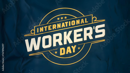 Labor Day poster template. Poster or Banner for Labor Day