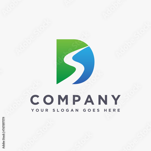 Abstract DS way logo icon vector template, letter SD logo icon vector template on white background Free Download Abstract DS way logo icon vector template, letter SD logo icon vector template on white background - GFXLoad