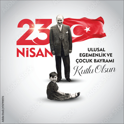 23 Nisan Ulusal Egemenlik ve Cocuk Bayrami.