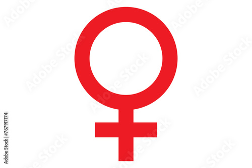 Female vector symbol