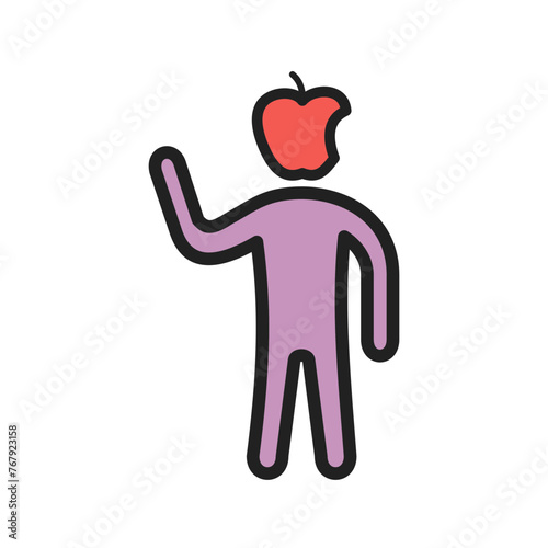 Personality Traits Line Filled Icons