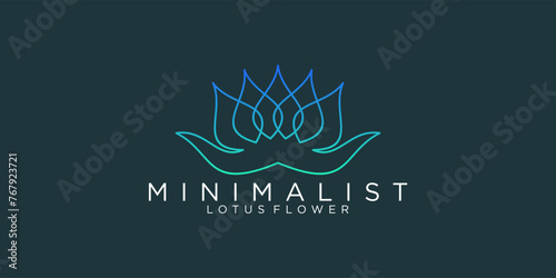  flower logo design. beauty salons, decorations, boutiques, spas, yoga, cosmetic and skin care products. premium business card