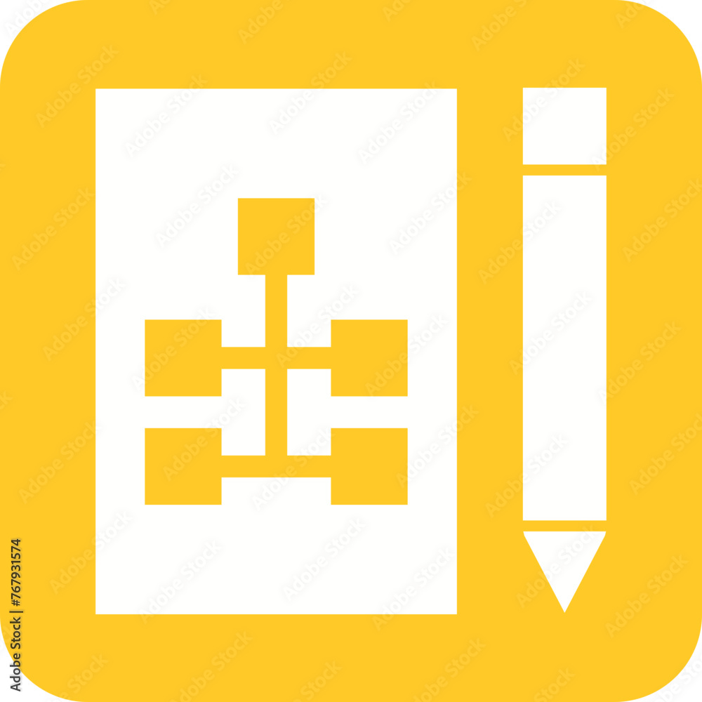 Obraz premium Web Filled Round Corner Icons