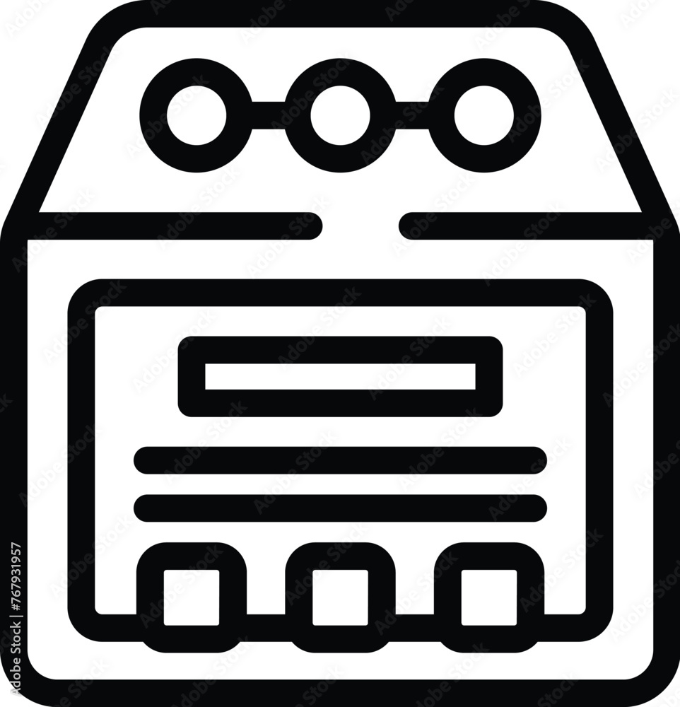 Odor control toilet filler icon outline vector. Scented animal waste substance. Sandbox granular absorbent Odor control toilet filler icon outline vector. Scented animal waste substance. Sandbox granular absorbent