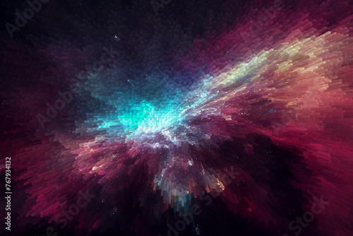 Abstract Background - Oil Paint Art