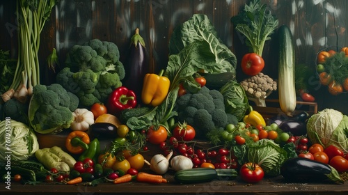 Diverse Vegetable Painting
