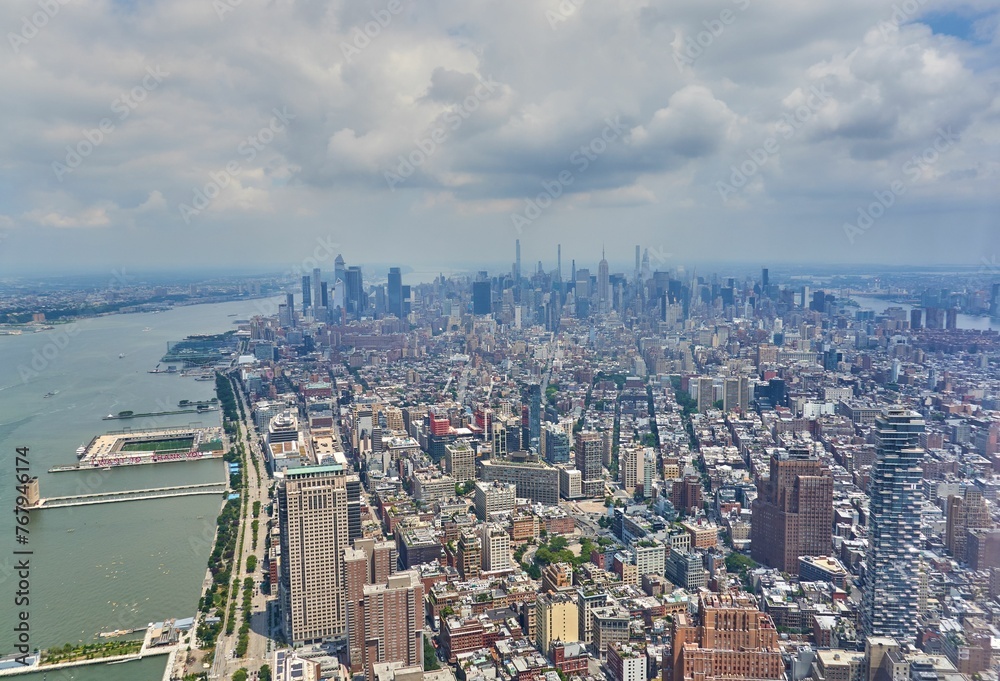 Obraz premium Manhattan from above