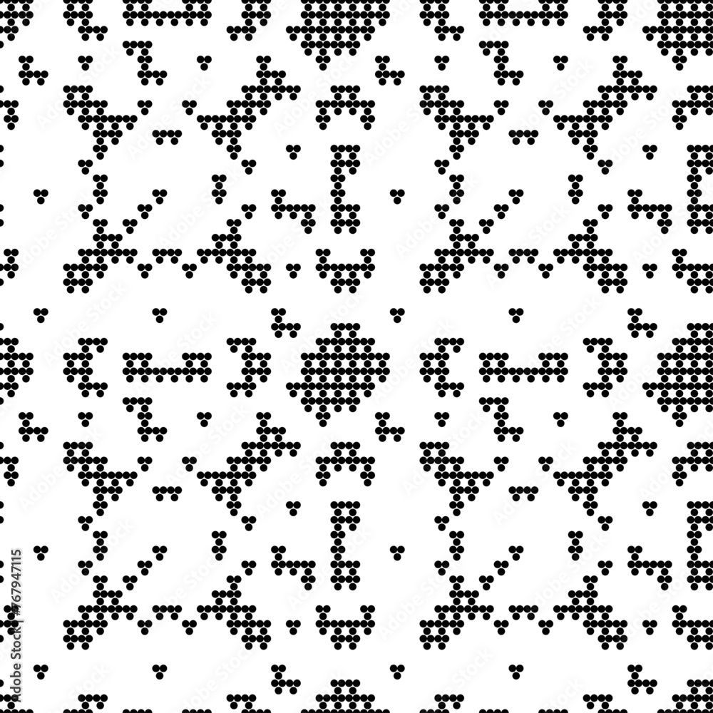 Seamless pattern. Simple shapes wallpaper. Digital paper, web designing, textile print. Figures background. Circles ornament. Dots motif. Vector Seamless pattern. Simple shapes wallpaper. Digital paper, web designing, textile print. Figures background. Circles ornament. Dots motif. Vector