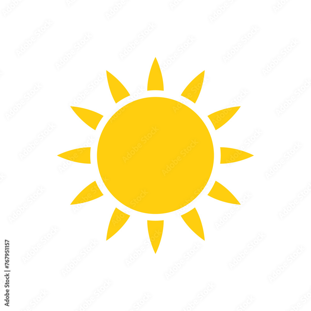 Sun icon. Trendy vector summer symbol for website design, web button, mobile app. Sun power logo
Sun icon. Trendy vector summer symbol for website design, web button, mobile app. Sun power logo