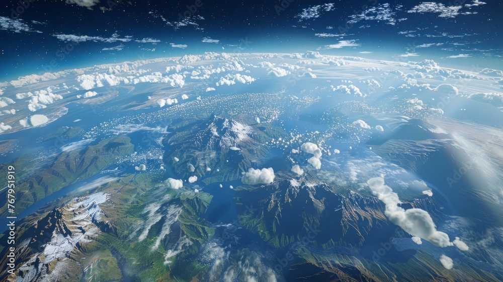 A View of the Earth From the Air