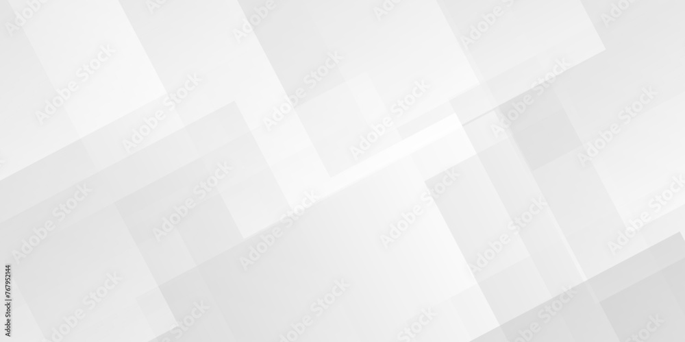 Fototapeta premium Vector abstract lines white square triangle wave creative technology minimal creative lined digital Shapes. modern gradient digital futuristic blank light backdrop background.