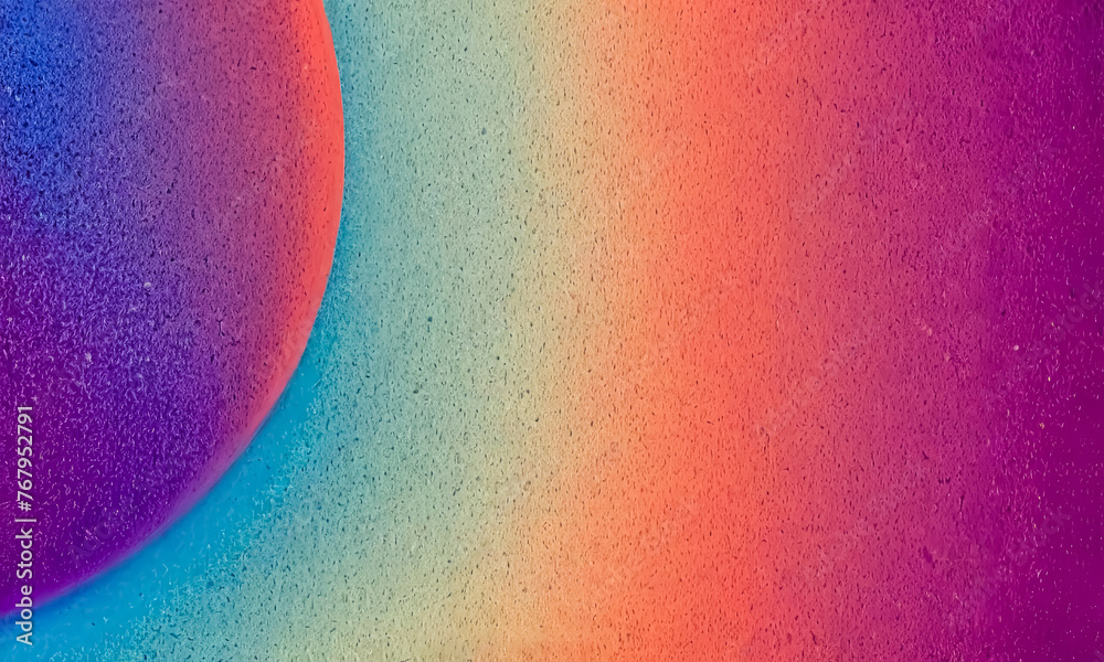 Abstract gradient background noise textures evoke summer vibes.
