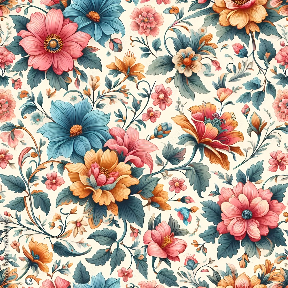 seamless floral pattern seamless floral pattern