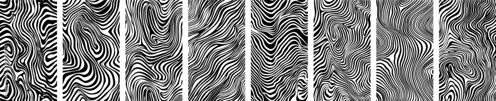 abstract pattern black vector
