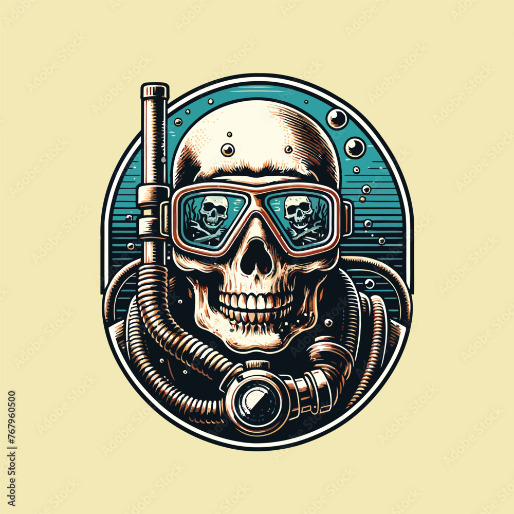Fototapeta premium Vintage Typography t-shirt design 