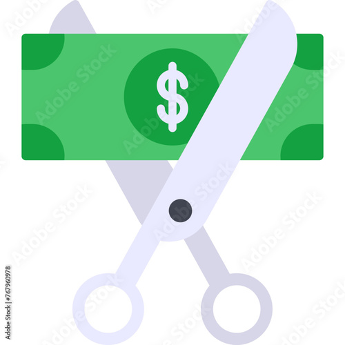 Cut Money Icon