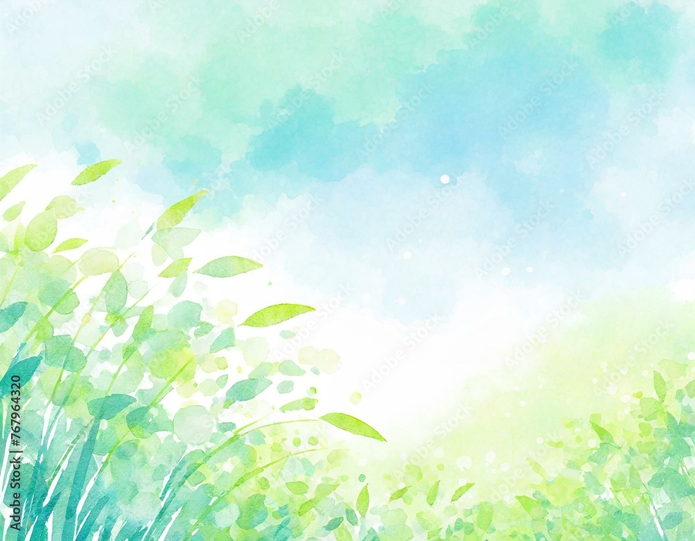Abstract watercolor background inspired by the arrival of spring. Abstract watercolor background inspired by the arrival of spring.