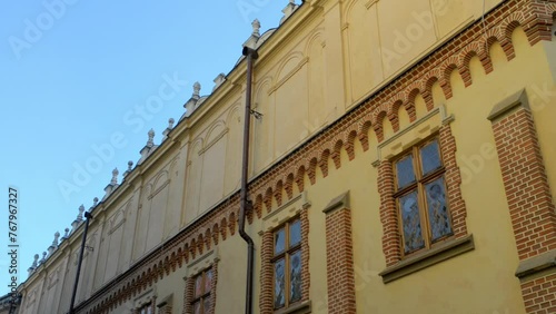 Building on Pijarska street in Krakow, Poland photo