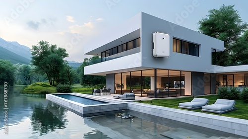 Embracing Modern Living A Smart Home Automation System Enhancing Comfort and Efficiency with IoT Technology © supakitmod