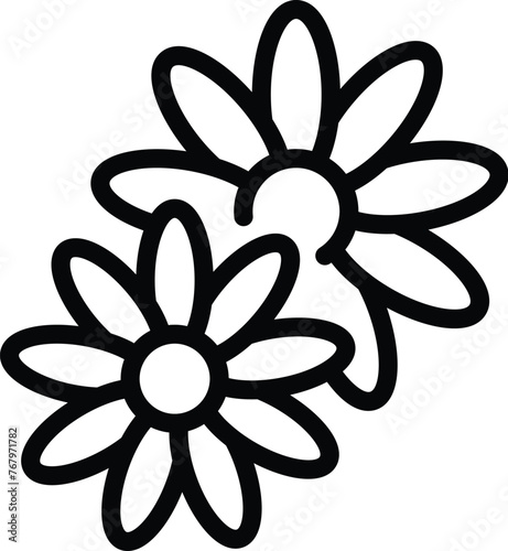 Beauty salon service icon outline vector. Spa therapy. Manicure and pedicure treatment
