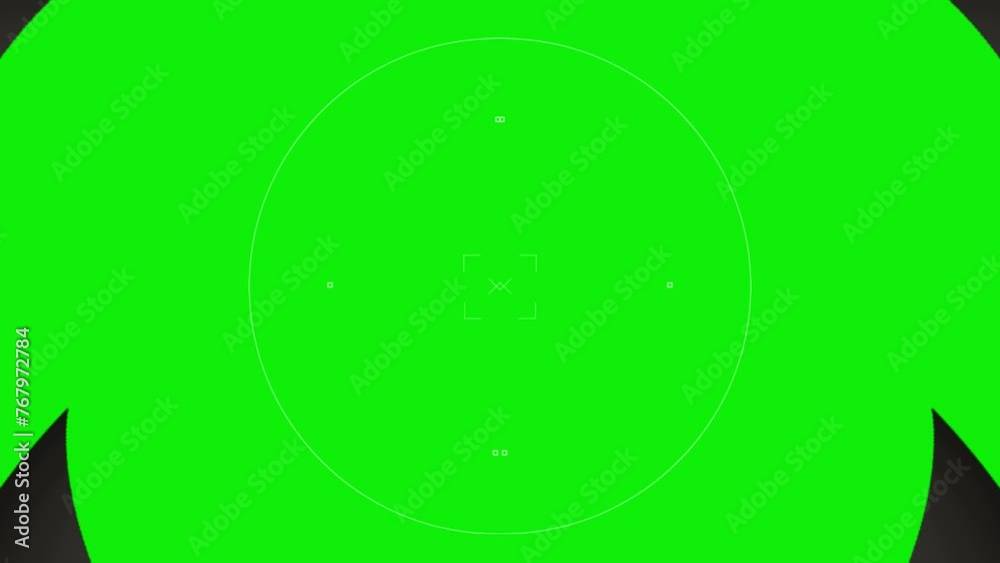Modern camera shutter shot transition green screen chroma key ...