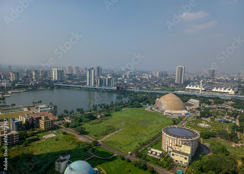 Kolkata city of architecture design MARCH 15, 2024 Kolkata metro city Indian, science centre in India under National Council of Science Museums.