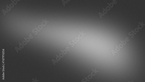 Fundo de textura granulada escura cinza branco brilhante cor abstrata gradiente forma cometa cinza pano de fundo design de banner grunge