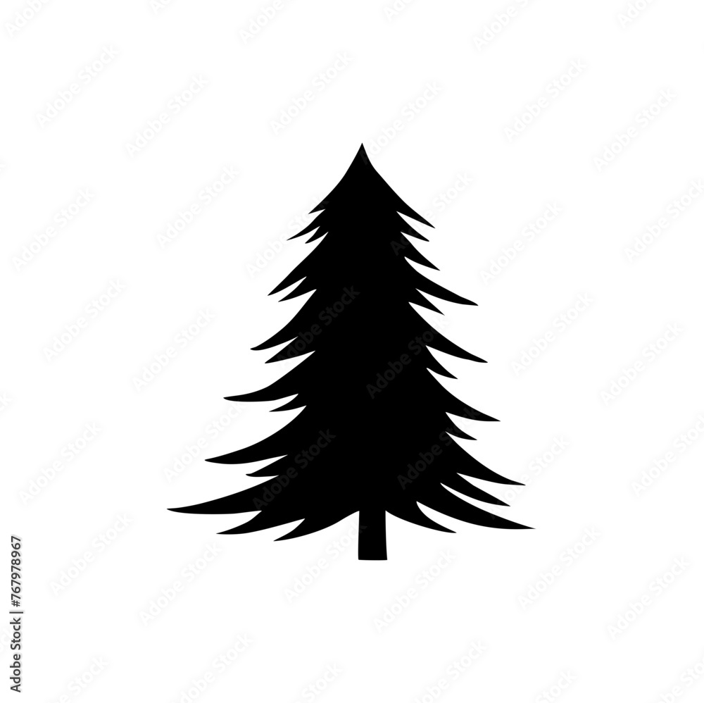 Fir Tree Silhouette 