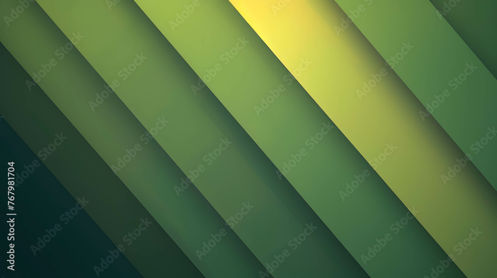Obraz premium A minimalist wallpaper with a gradient of green tones and space for overlaying text or graphics