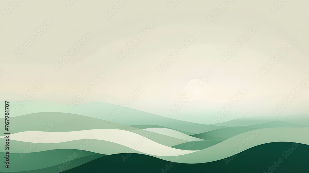 A minimalist wallpaper with a gradient of green tones and space for overlaying text or graphics A minimalist wallpaper with a gradient of green tones and space for overlaying text or graphics