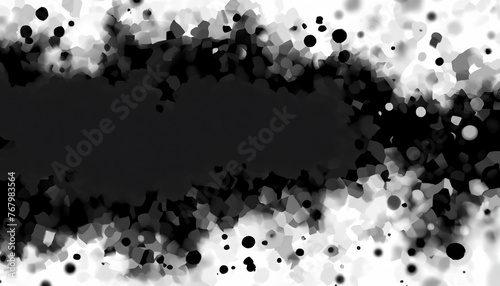 black abstract background photo