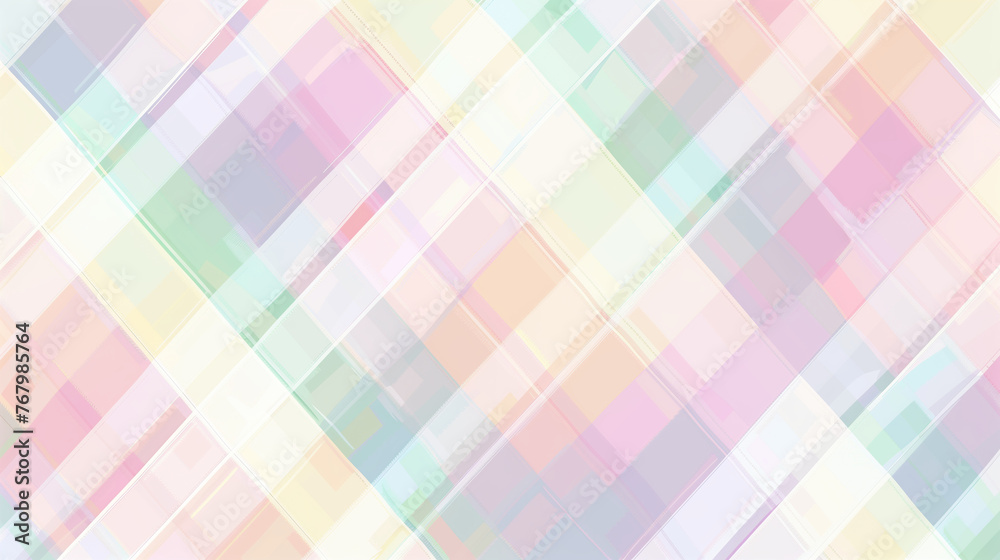 Pastel Gradient Squares