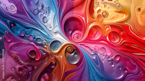 abstract background with waves, abstract colorful wallpaper 