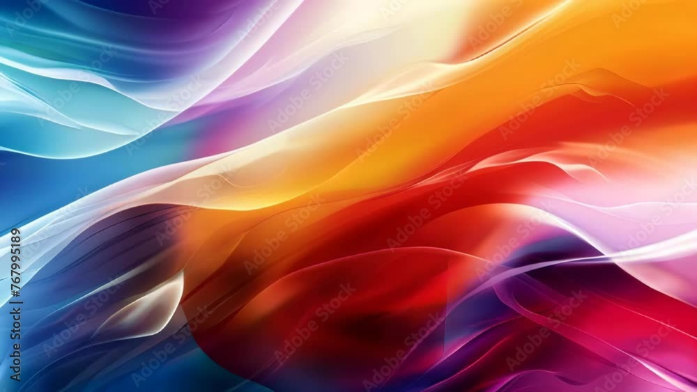abstract background with smooth lines in blue, red and yellow colors abstract background with smooth lines in blue, red and yellow colors
