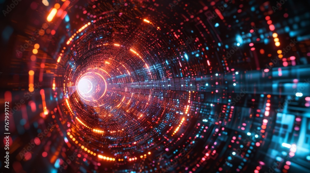 Illustrate cyber guardians monitoring and securing the gates of data flow between organizations, emphasizing third-party risk management, text space Illustrate cyber guardians monitoring and securing the gates of data flow between organizations, emphasizing third-party risk management, text space