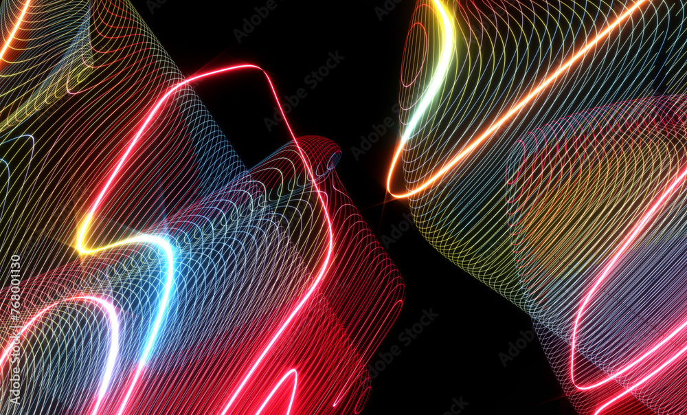 3d render abstract art 3d background texture with part of surreal ...