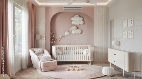 Cozy Modern Nursery