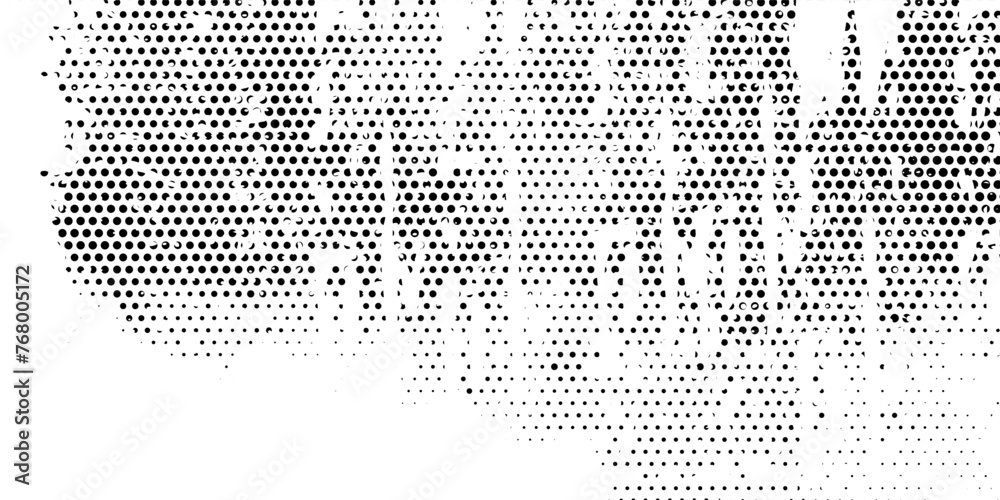 Halftone dotted background. Black dots in modern style on a white background. Vintage illustration for design concept. Modern texture. Polka dot style texture..background dots - obrazy, fototapety, plakaty 