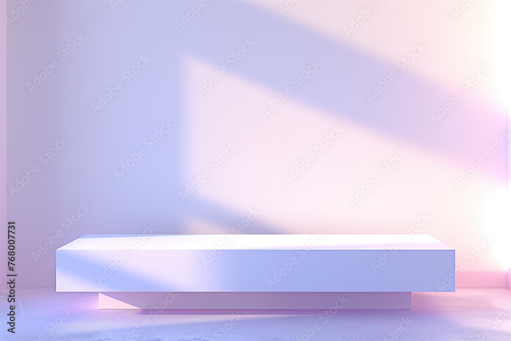 Empty platform template mockup Empty platform template mockup