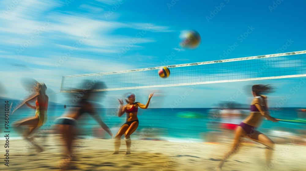 Intensity and Skill in Women's Beach Volleyball