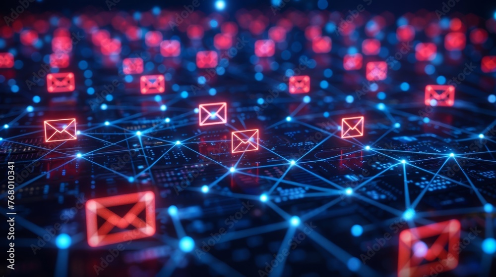 © tonstock - Platform displaying fraudulent messages and phishing warnings