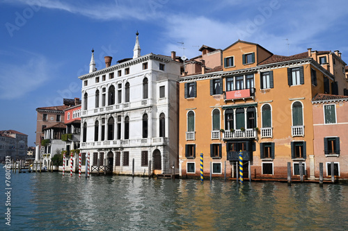 Architecture vénitienne bordant le Grand Canal